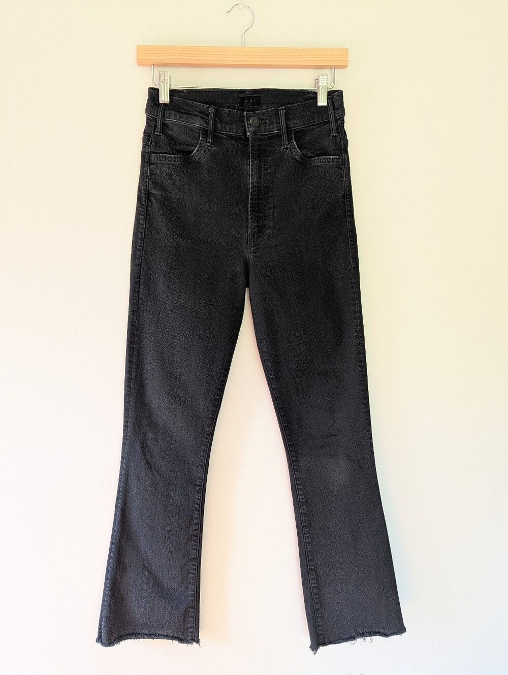 MOTHER The Hustler Ankle Fray Jeans in Not Guilty – Size 26